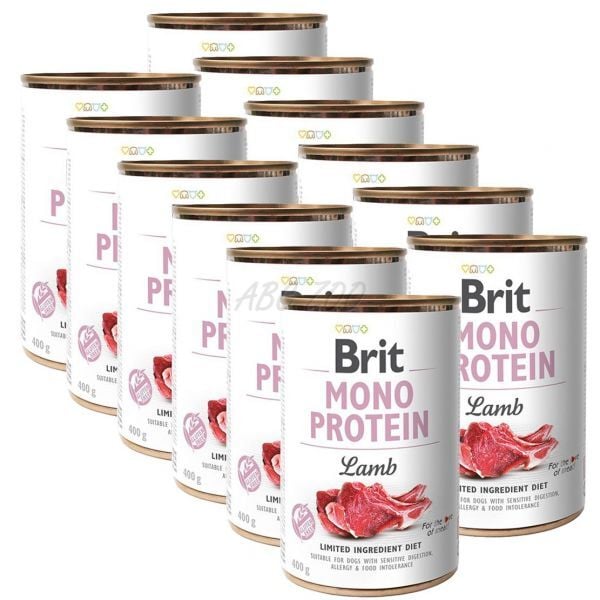 Economy deal Brit mono protein lam 10+2 gratis 400 gram
