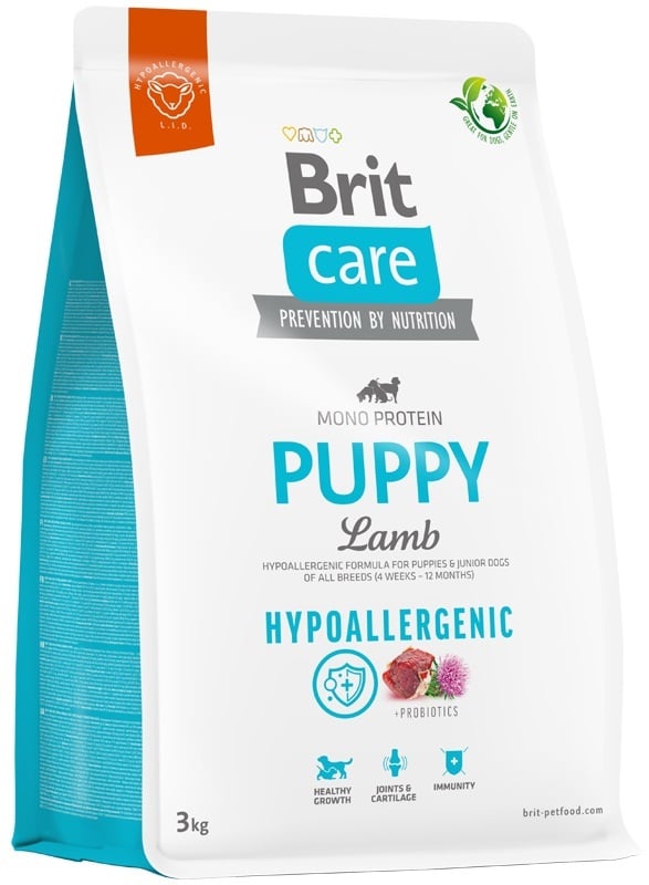 Brit care puppy lam en rijst hypoallergenic 3kg