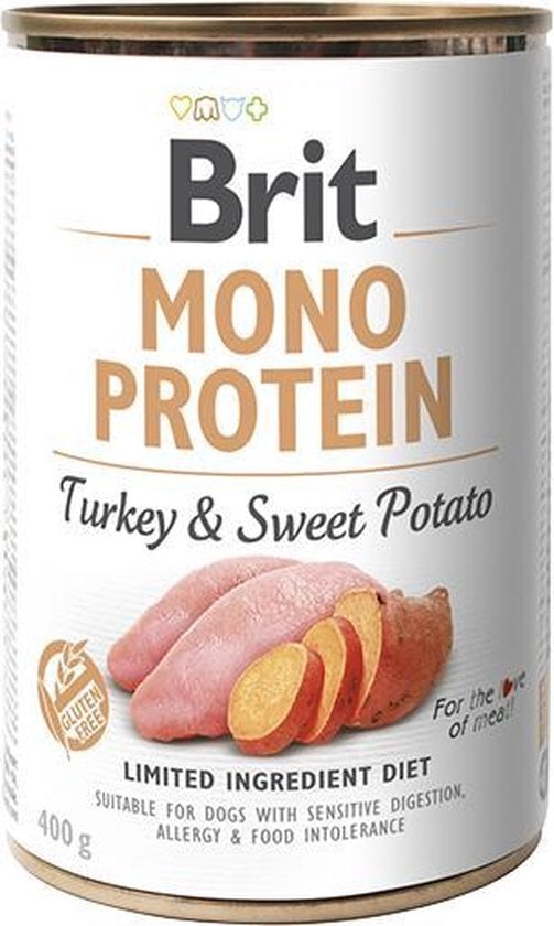 BRIT Mono Protein Kalkoen 400 gram
