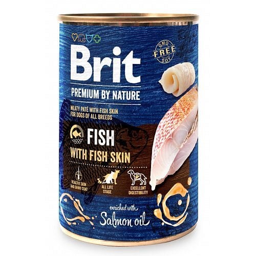 Brit Premium by Nature Fish with Fish Skin 400 gram