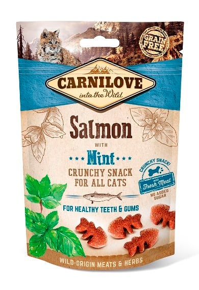 Crunchy Snack Salmon with Mint 50gr