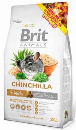 actieprijs Brit animals Chinchila complete 300 gram proefverpakking