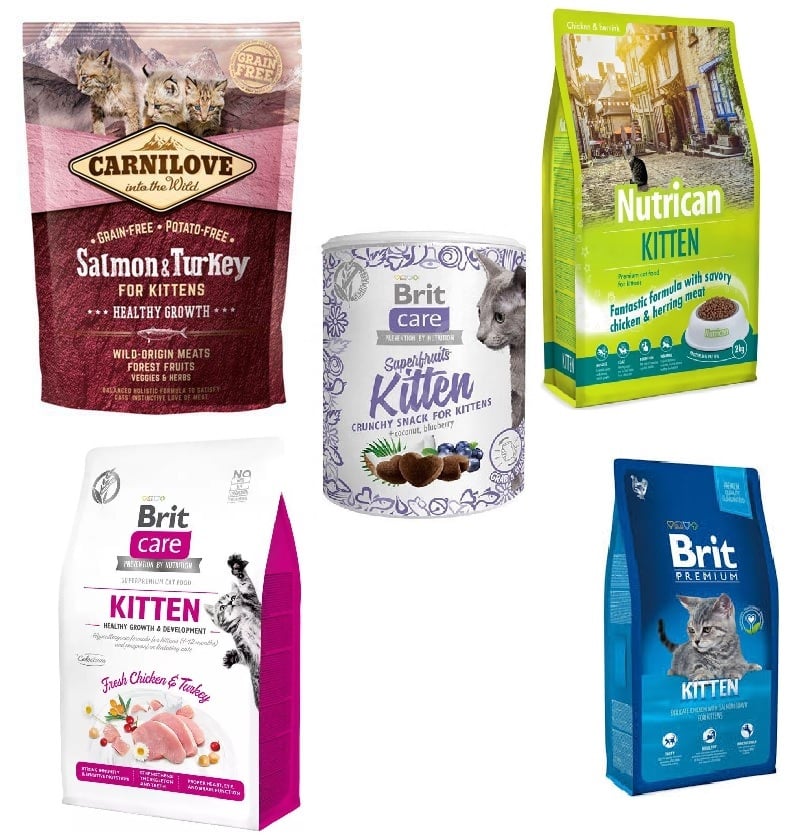 actieprijs a merk probeer ze allemaal 3,1 kg kittenvoer + gratis kitten snacks.