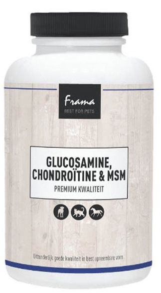 Frama Glucosamine/chondroïtine/msm 500 gram