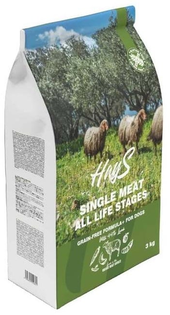 Hays - Grain-Free mono eiwit Lamb 3 kg