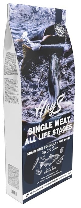 Hays - Grain-Free mono eiwit Salmon 12 kg