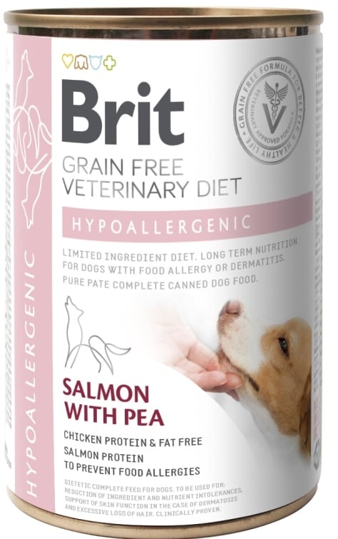 Brit veterinary diet hypoallergenic 6x400 gram