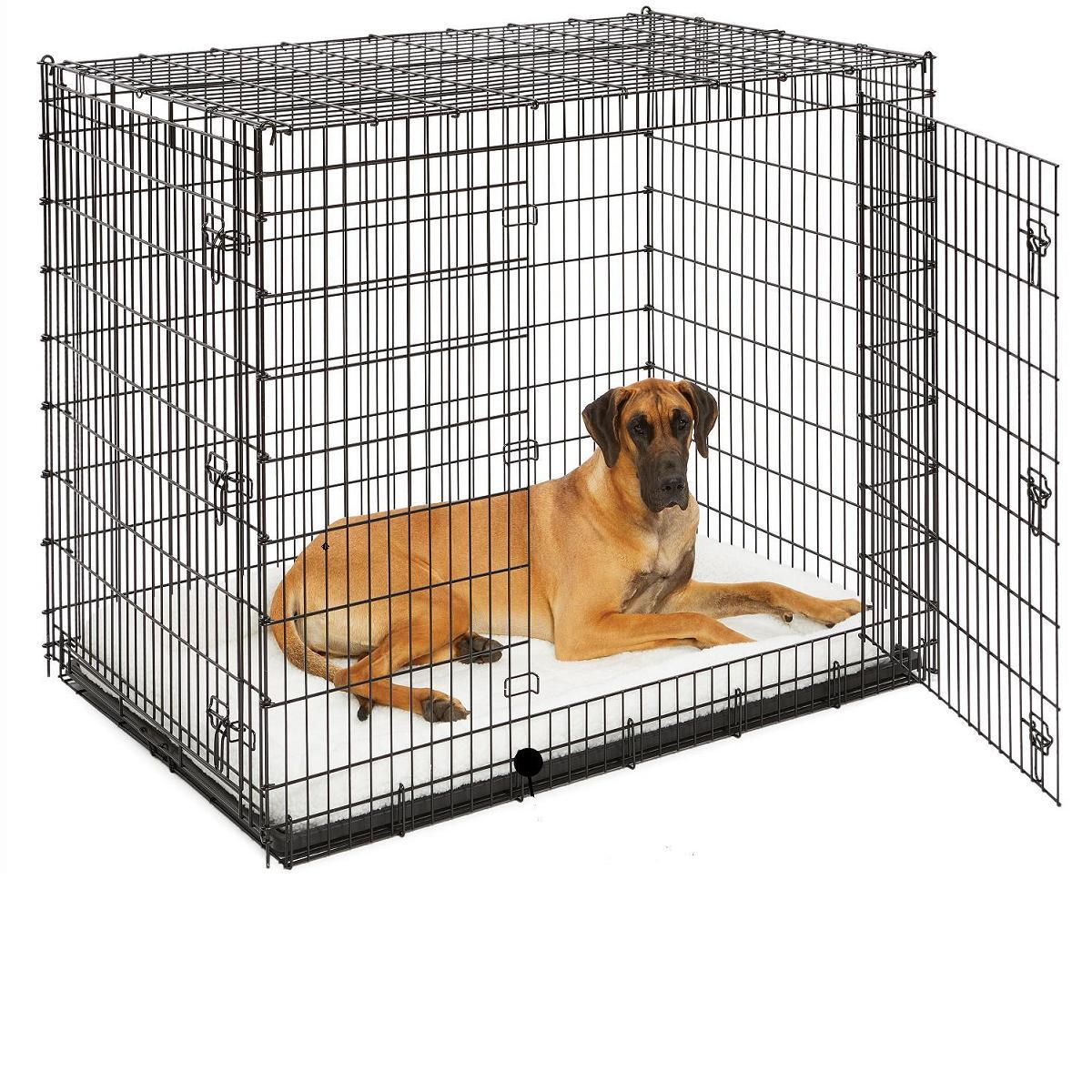 Hondenbench Mega - 137x94x114 cm - inclusief bijpassend wit benchkussen ** tijdelijk niet leverbaar