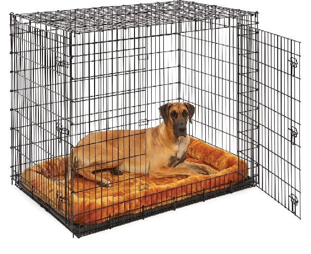 Hondenbench Mega - 137x94x114cm - inclusief Cinnamon deluxe benchmatras ** tijdelijk niet leverbaar