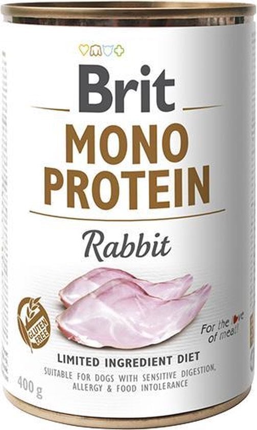 BRIT Mono Protein Rabbit - Hondenvoer 400 g