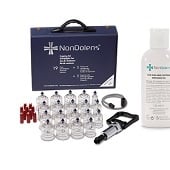 Cupping set (cupping koffer & cupping massageolie)