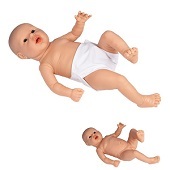 Baby oefenpop jongen (2,4 kg, 50 cm)
