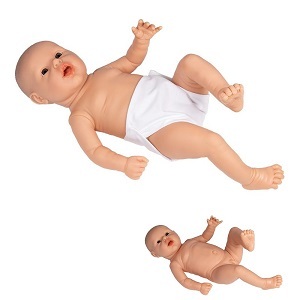 Baby oefenpop jongen (1,1 kg, 50 cm)