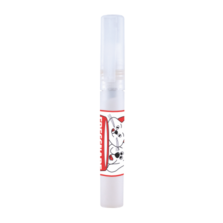 Spray stick zonnebrandcrème factor 30 full colour label