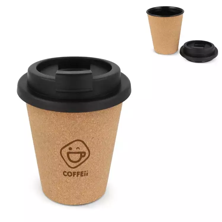 R-PP Kurk koffiebeker 350 ml