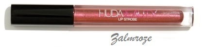 Lipstick gloss Hudabeauty glossy zalmroze