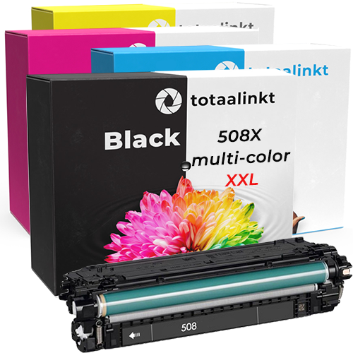HP Color LaserJet Enterprise M553n | Toner cartridge 4-pack XL multicolor