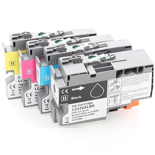Inktcartridge voor Brother LC-426XL | 4-pack multicolor