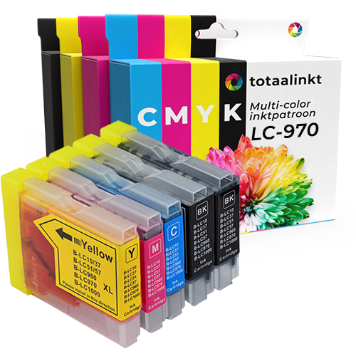 Inktcartridge voor Brother MFC-465CN | 5-pack multi-color