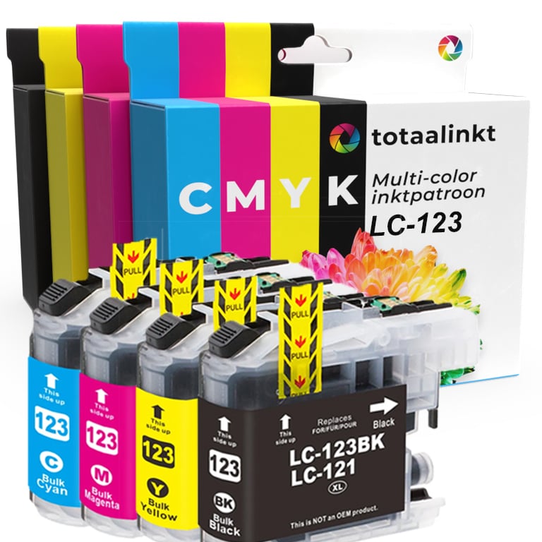 Inktcartridge voor Brother DCP-J552DW | 4-pack multi-color
