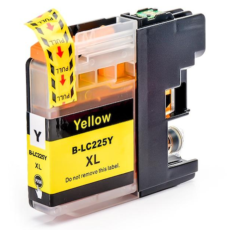 Inktcartridge voor Brother LC-225Y  | geel