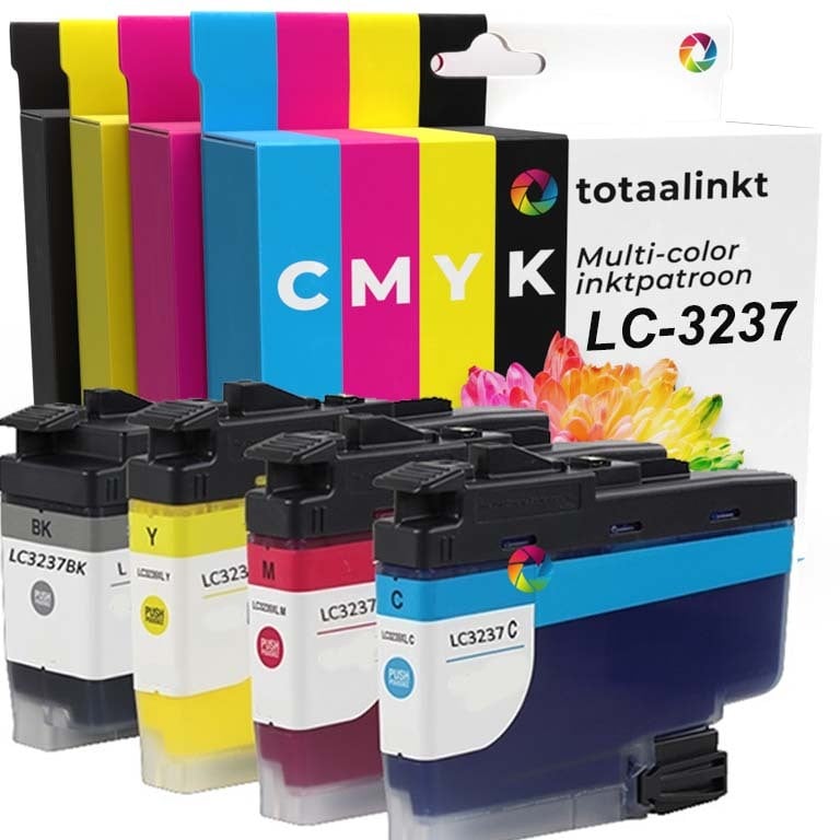Inktcartridge voor Brother LC-3237VALDR | 4-pack multicolor