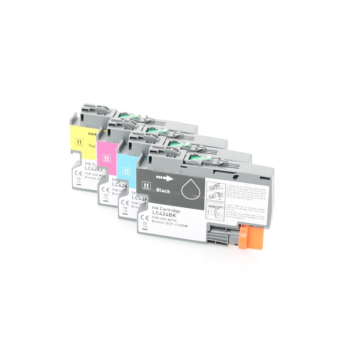 Inktcartridge voor Brother DCP-J1200W | 4-pack multicolor
