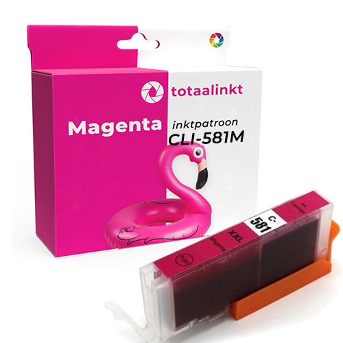 Inktcartridge voor Canon CLI-581M | rood