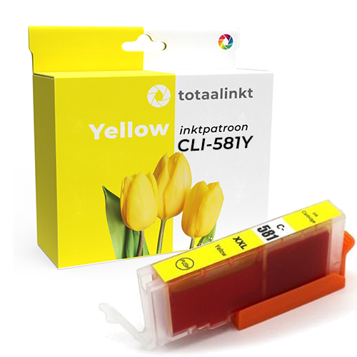 Inktcartridge voor Canon CLI-581Y | geel