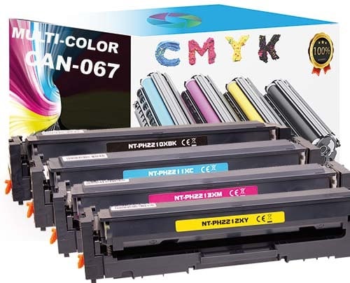 Tonercartridge voor Canon  067 - Can067 | 4-pack multicolor