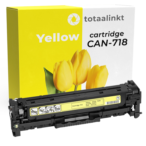 Tonercartridge voor Canon 718Y-2659B002 | geel