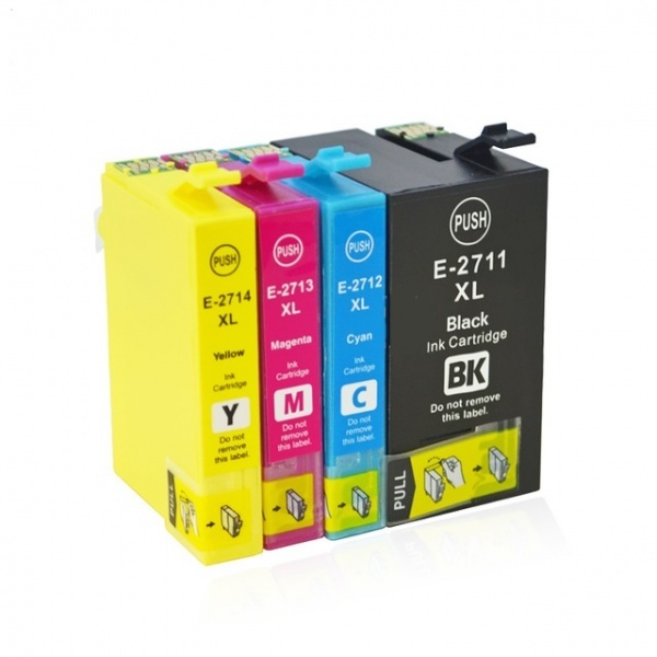 Inktcartridge voor Epson WF-3640DTWF | 4-pack multicolor