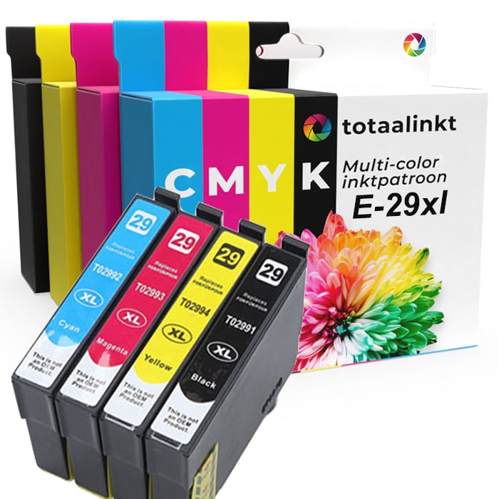 Inktcartridge voor Epson XP-335 | 4-pack multicolor