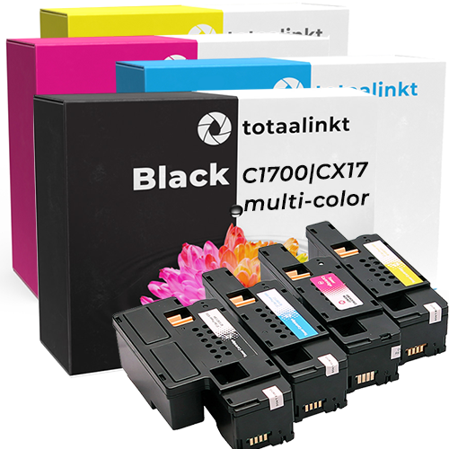 Toner voor Epson Aculaser C1750N | 4-pack multicolor