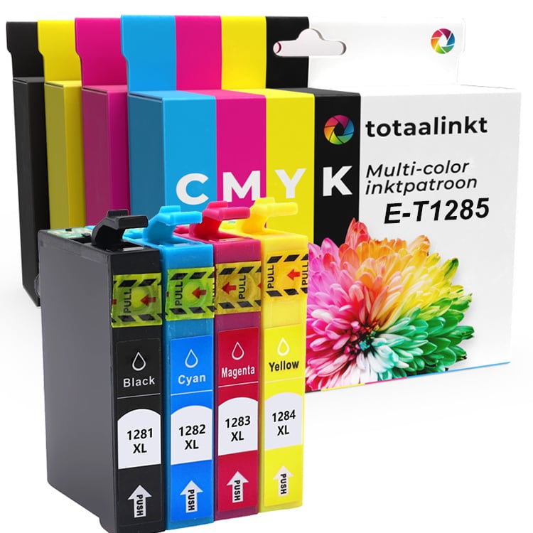 Inktcartridge voor Epson S22 | 4-pack multicolor