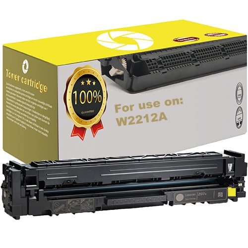 Toner voor HP W2212A-207A *nieuwe Chip*| geel