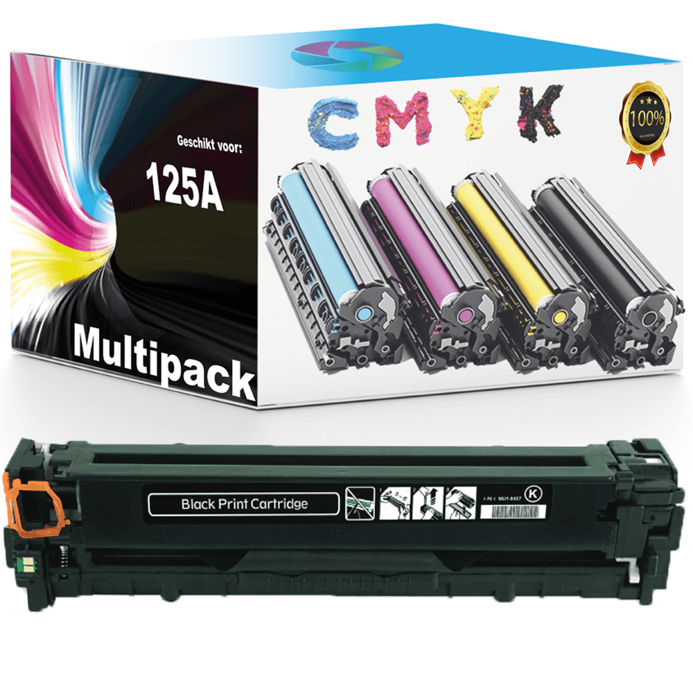 Toner voor HP 125A | 4-pack multicolor