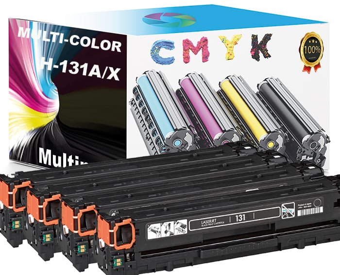 Toner voor HP LaserJet Pro 200 color M251NW | 4-pack multicolor