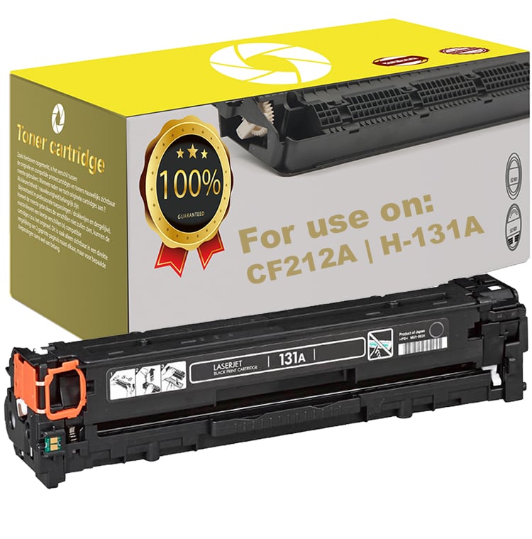 Toner voor HP CF212A-131A | geel