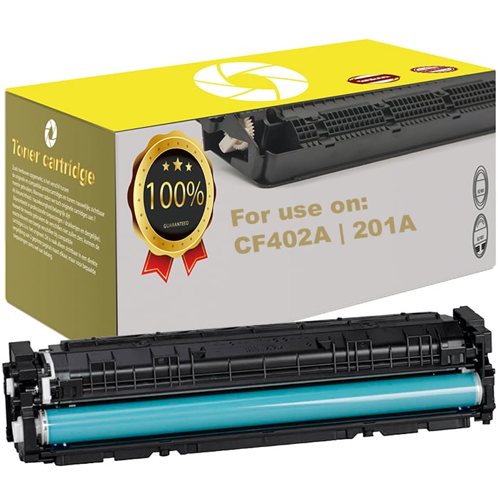 HP CF402A - 201A | Toner cartridge Geel