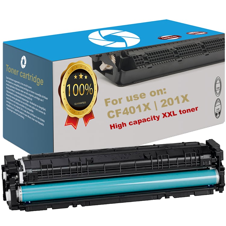 Toner voor HP CF401X-210X | blauw