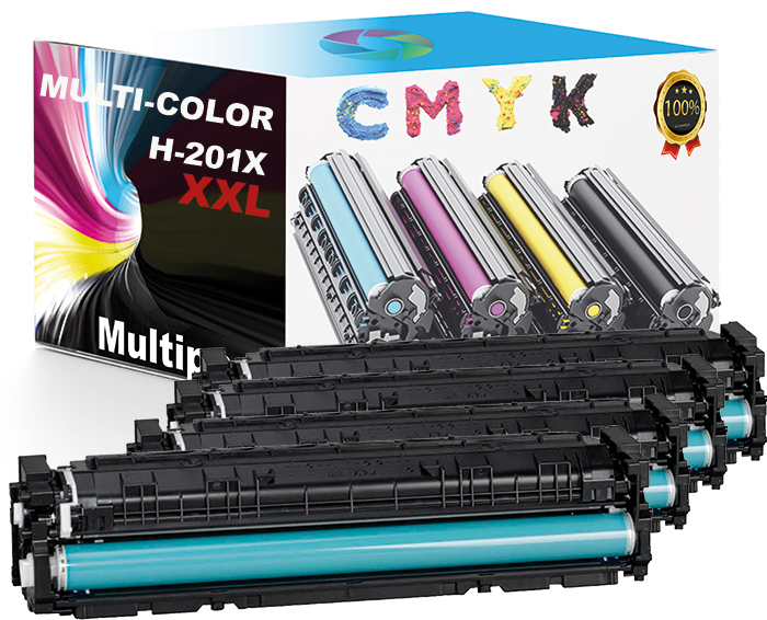 Toner voor HP Color LaserJet Pro M252n | 4-pack multicolor