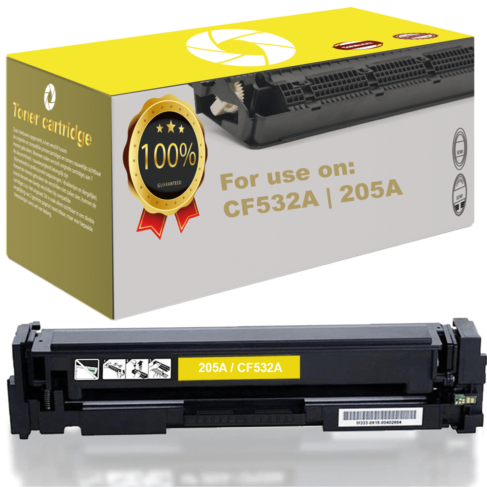 HP CF532A - 205A | Toner cartridge Geel