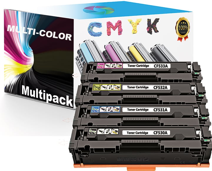 HP CF530A - 205A | Toner cartridge 4-pack multi-color