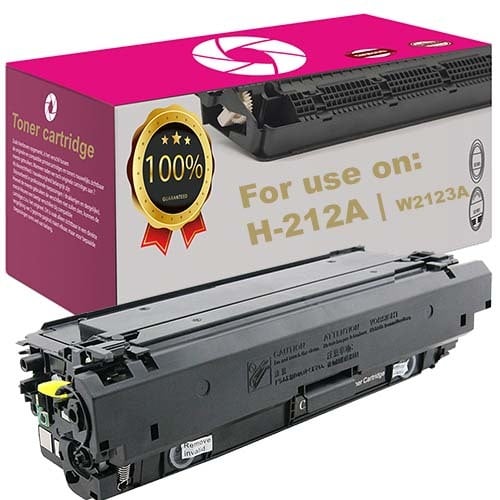 Toner voor HP Color LaserJet Enterprise M555x | rood