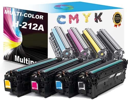 Toner voor HP Color LaserJet Enterprise M555 Series | 4-pack multicolor