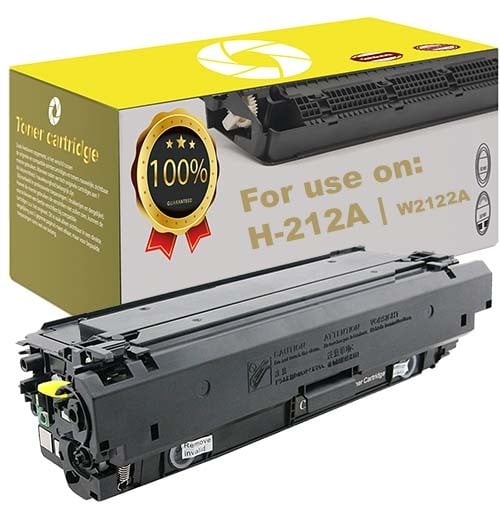 Toner voor HP Color LaserJet Enterprise M555dn | geel