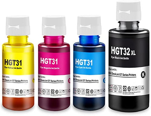 Inktfles voor HP 32XL en HP 31 | 4-pack multicolor