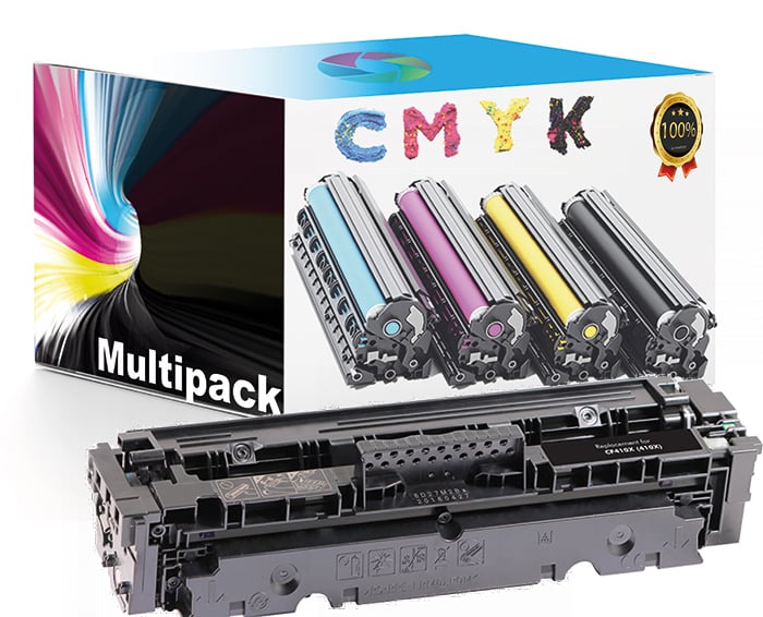 Toner voor HP 410X | 4-pack XL multicolor