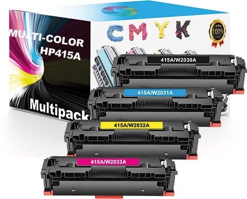 Toner voor HP Color LaserJet Pro M454dn | 4-pack multicolor